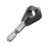 Drillpro HRC89 TiAlN Countersink Drill Bit M35 Cobalt Deburring Chamfer Drill Bit 2-5/5-10/10-15mm