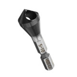 Drillpro HRC89 TiAlN Countersink Drill Bit M35 Cobalt Deburring Chamfer Drill Bit 2-5/5-10/10-15mm