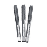 3pcs M3-M8 HSS Metric Screw Tap Individual Taper Plug Bottoming Hand Taps Tools Kit