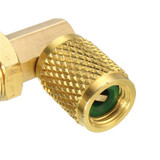 90 Degree Ball Valve Metal Handle for R410A R134A