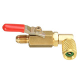 90 Degree Ball Valve Metal Handle for R410A R134A