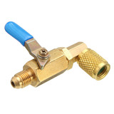 90 Degree Ball Valve Metal Handle for R410A R134A