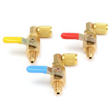 90 Degree Ball Valve Metal Handle for R410A R134A