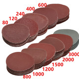10pcs 2 Inch 80-3000 Grit Sanding Discs 50mm Sander Discs Sanding Polishing Pads Set