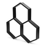 Garden DIY Driveway Paving Brick Stone Mold Slabs Path Walk Maker Mould Hexagon