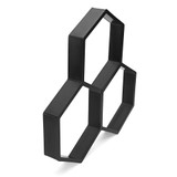 Garden DIY Driveway Paving Brick Stone Mold Slabs Path Walk Maker Mould Hexagon