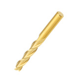 Drillpro 6mm Shank 3 Flute End Mill Cutter Titanium Coated CNC Cutting Tool