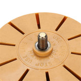 4 Inch Rubber Eraser Wheel Decal Removal Eraser Wheel Pneumatic Tools Rubber for Electric Drill