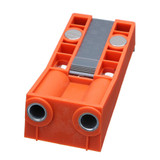 Pocket Hole Jig System With Magnet and Step Drill Bit and Accessories Wood Drill Positioning Slider Plastic 9.5mm Drill Guide For Carpentry Woodworking Tool