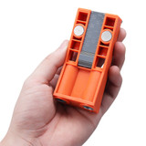 Pocket Hole Jig System With Magnet and Step Drill Bit and Accessories Wood Drill Positioning Slider Plastic 9.5mm Drill Guide For Carpentry Woodworking Tool
