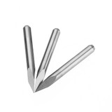 Drillpro 10pcs 3.175mm Shank 30 Degree 0.1/0.2/0.3mm Tip Engraving Bit CNC Tool