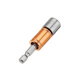 Drillpro 6pcs Hex Shank Screwdriver Bit Adapter and Sleeve Screwdriver Driver Socket Set