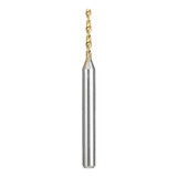 Drillpro DB-P5 10pcs 1/8 Inch 3.175mm Shank 1.3mm Titanium Coated Drill Bits PCB Engraving Tool