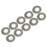 10pcs 25mm Diamond Grinding Wheel Slice Dremel Accessories for Rotary Tools