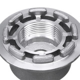 Universal Aluminum Lawnmower Aluminum Grass Trimmer Head with Grass Rope