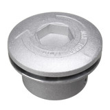 Universal Aluminum Lawnmower Aluminum Grass Trimmer Head with Grass Rope