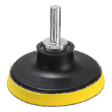 Drillpro 19PCS 80mm Flat Sponge Buff Buffing Pad Polishing Pad Kit Set