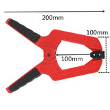 Drillpro 4/7/9 Inch AFG Type Light Woodworking Spring Clamp Fast Woodworking Clip Clamping Tools