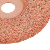 Drillpro 4 Inch Tungsten Carbide Coating Wood Carving Disc Shaping Disc for Angle Grinder