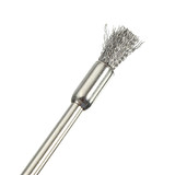24pcs Wire Steel Brass Brushes Set Polishing Brush Wheels for Dremel Rotary Tool