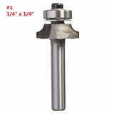 1/4 Inch Shank Round Over Bit Router Tool Beading Router Cutter
