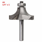 1/4 Inch Shank Round Over Bit Router Tool Beading Router Cutter