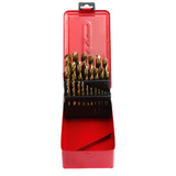 38pcs 1-13mm HSS Twist Drill Bit Titanium Coated Twist Drill