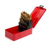 38pcs 1-13mm HSS Twist Drill Bit Titanium Coated Twist Drill