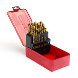 38pcs 1-13mm HSS Twist Drill Bit Titanium Coated Twist Drill