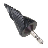 Drillpro 3-13/6-25/6-35mm HRC89 M35 Cobalt Step Drill Bit TiAlN Coated Step Drill 1/4 Inch Hex Shank