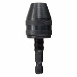 Drillpro 0.5-8mm 1/4 Inch Hex Shank Keyless Drill Chuck Drill Screwdriver Impact Driver Adaptor