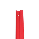 Machifit 1000mm Red Aluminum Alloy T-track Woodworking 45x12.8mm T-slot Miter Track