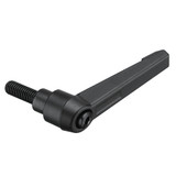 M8 Clamping Lever Zinc Alloy 20-60 mm Thread Length Clamping Handle Adjustable Locking Screw Knob