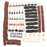 340pcs Rotary Tool Accessory Set Fits For Dremel Grinding Sanding Polishing Tool