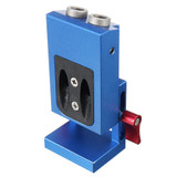 Upgrade XK-1 Pocket Hole Jig Step Drill Bit Kit Wood Oblique Drill Guide Set Woodworking Locator Tools
