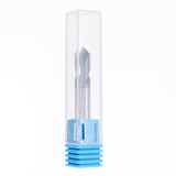 Drillpro 2 Flutes 6mm Carbide Chamfer Mill 90 Degree HRC45 End Milling Cutter Bit