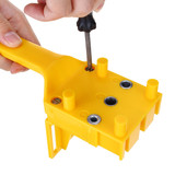 Woodworking Dowel Jig Set Drill Guide with Dirll Bit Pocket Hole Jig Wood Dowel Pins for Joinery Doweling Pocket Hole