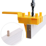 Woodworking Dowel Jig Set Drill Guide with Dirll Bit Pocket Hole Jig Wood Dowel Pins for Joinery Doweling Pocket Hole