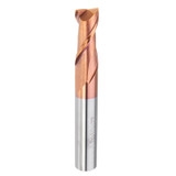 Drillpro 1-8mm 2 Flutes Tungsten Carbide End Mill Cutter HRC55 AlTiN Coating CNC End Mill Tool