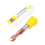 Drillpro 1-8mm 2 Flutes Tungsten Carbide End Mill Cutter HRC55 AlTiN Coating CNC End Mill Tool