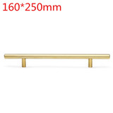 12mm Diameter Stainless Steel T Bar Handles Kitchen Cupboard Drawer Door Handles