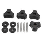 Drillpro Woodworking Tool Accessary Quick Action Hold Down Clamp Handle Nut for T-Slot T-Tracks