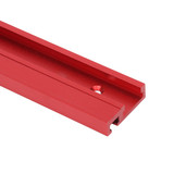 400-1200mm Red Aluminum Alloy 45 Type T-Track Woodworking T-slot Miter Track/Table Saw Router Miter Gauge