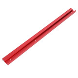 400-1200mm Red Aluminum Alloy 45 Type T-Track Woodworking T-slot Miter Track/Table Saw Router Miter Gauge