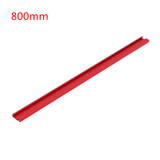 400-1200mm Red Aluminum Alloy 45 Type T-Track Woodworking T-slot Miter Track/Table Saw Router Miter Gauge
