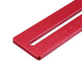 Drillpro Woodworking Angle Ruler 45/90 Degree Ruler Scribe Gauge Measuring Tool