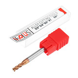 Drillpro 1-8mm 4 Flutes Tungsten Carbide End Mill Cutter HRC55 AlTiN Coating End Mill Cutter CNC Tool