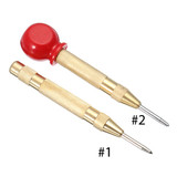 Drillpro 6mm Automatic Center Pin Punch Spring Loaded Marking Starting Holes Tool