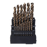 Drillpro M42 HSS Twist Drill Bit Set 3 Edge Head 8% High Cobalt Drill Bit for Stainless Steel Wood Metal Drilling