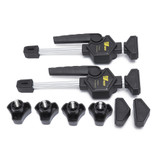 Quick Ratchet Release Speed Squeeze Woodworking Clamp Clip Kit Spreader Gadget Tool DIY